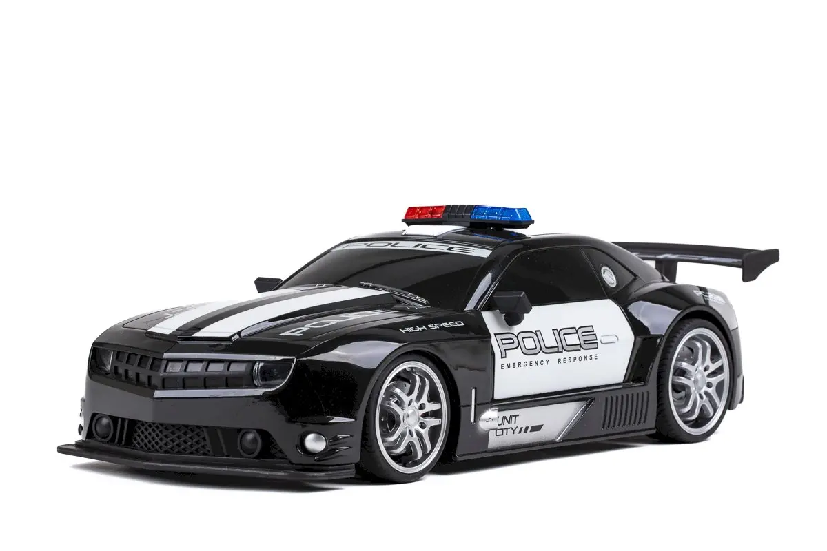TEC-TOY Police Chase RC 1:12 2.4GHz 7.4V Li-Ion - Black