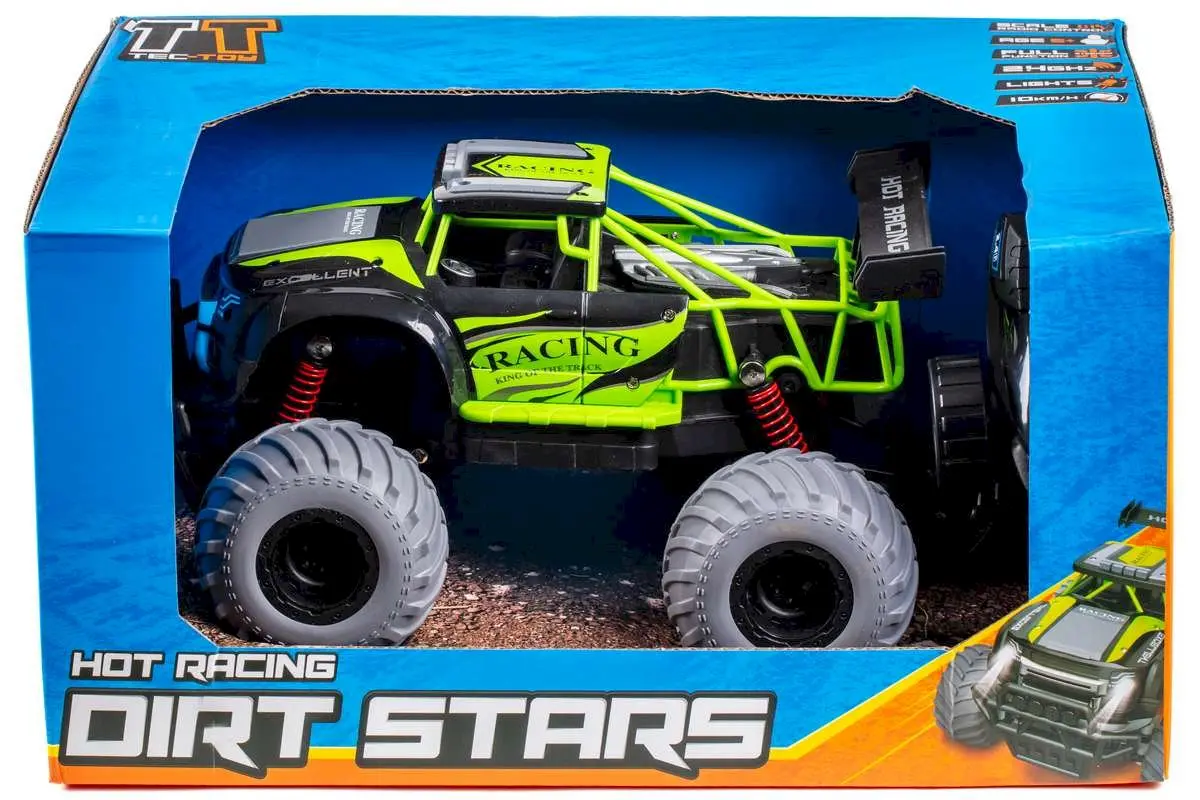 TEC-TOY Hot Racing RC 1:14 2.4GHz 3.7V Li-Ion - Green