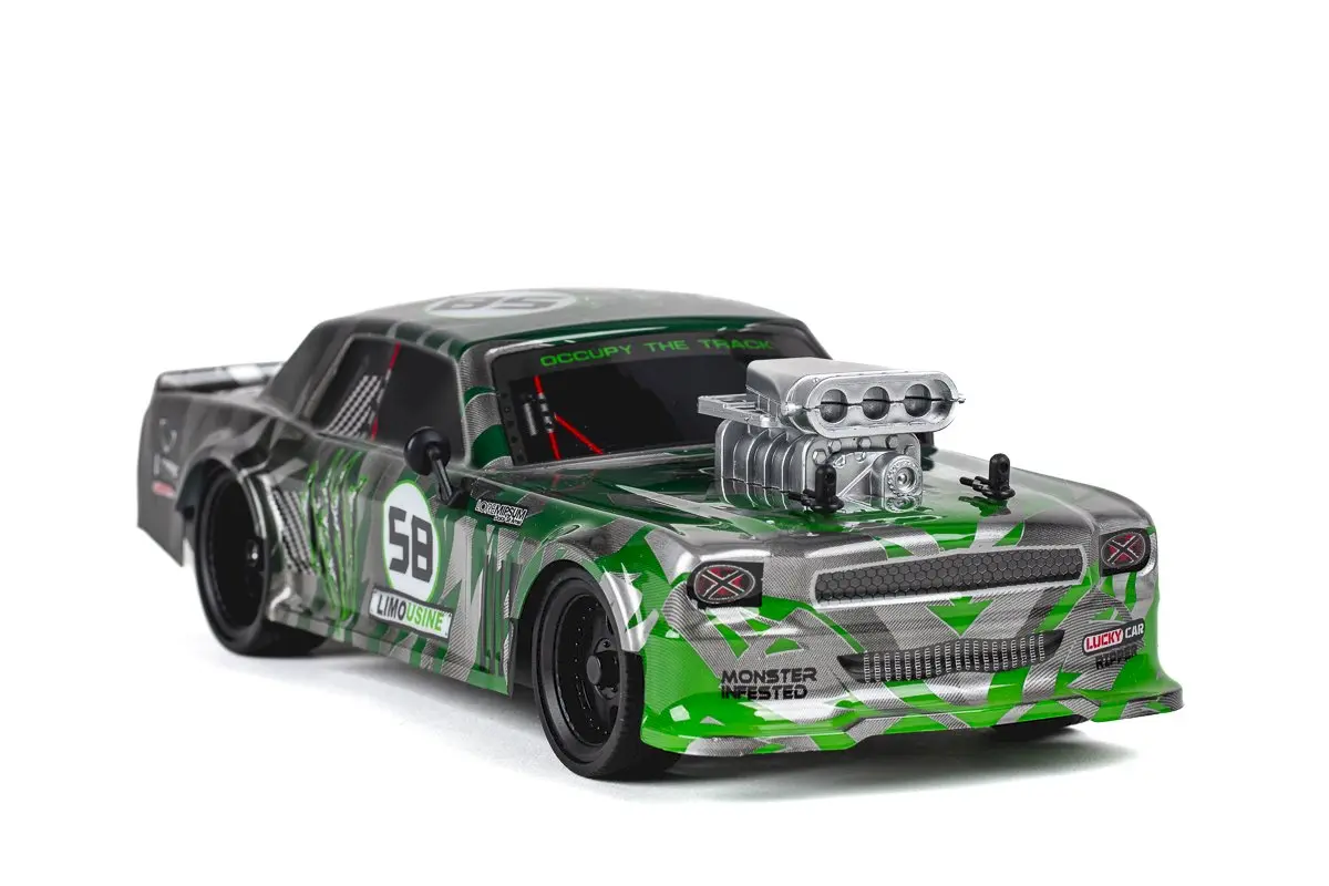 TEC-TOY Extreme Racing RC 1:16 2.4GHz 3.7V Li-Ion - Green