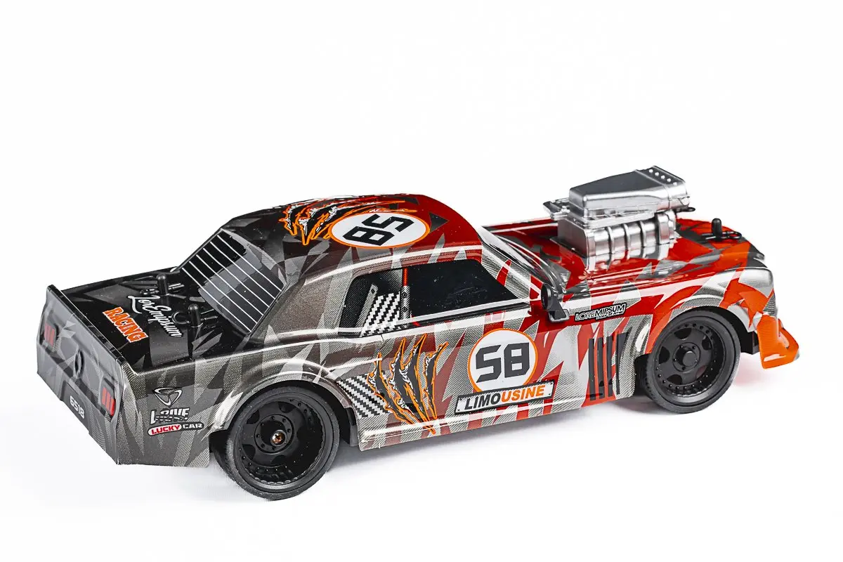 TEC-TOY Extreme Racing RC 1:16 2.4GHz 3.7V Li-Ion - Orange