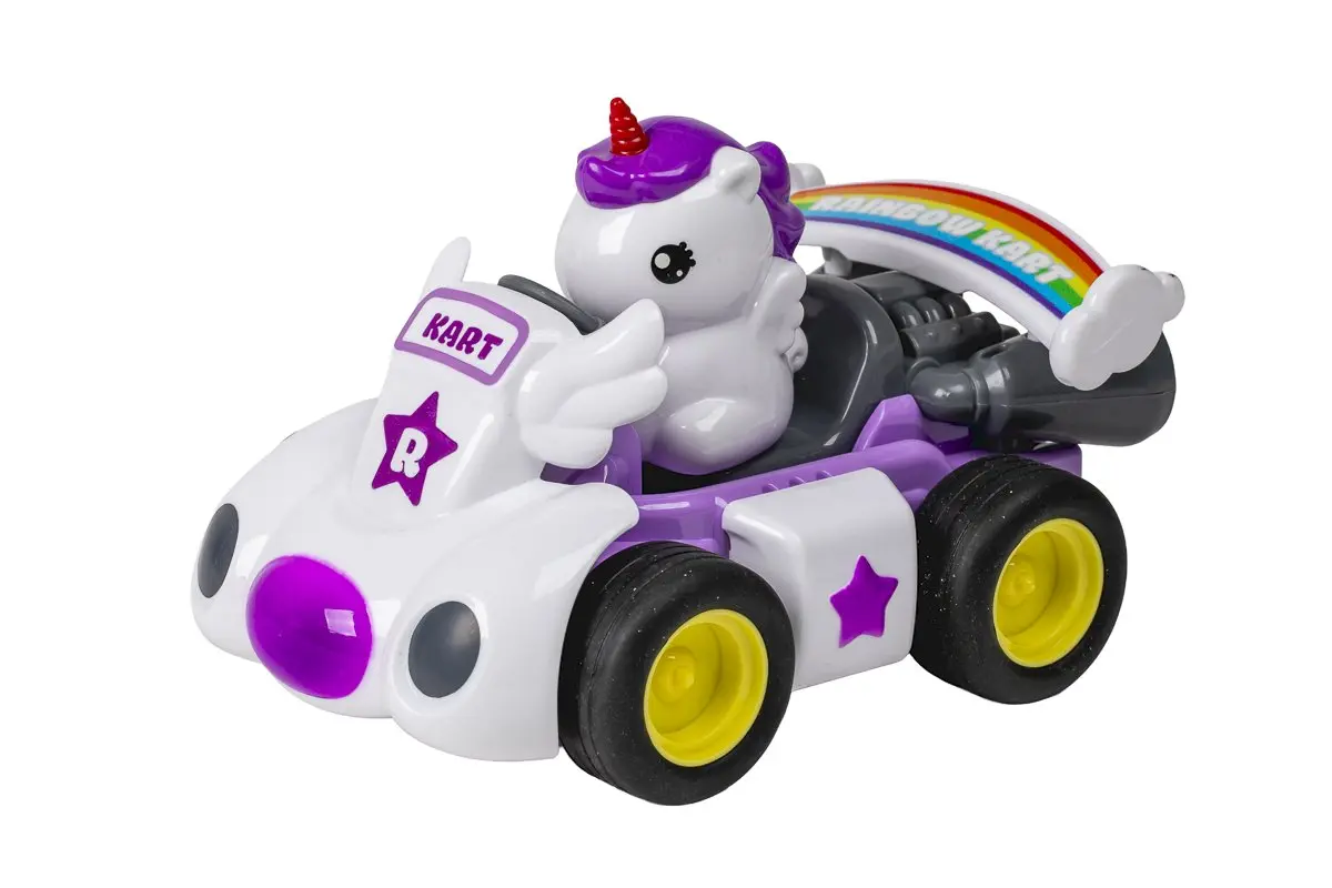 TEC-TOY Unicorn RC Kart with Lights and Sound 2.4GHz