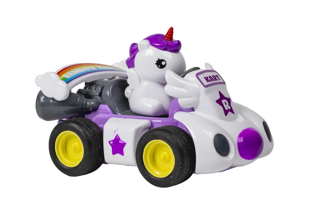 TEC-TOY Unicorn RC Kart with Lights and Sound 2.4GHz