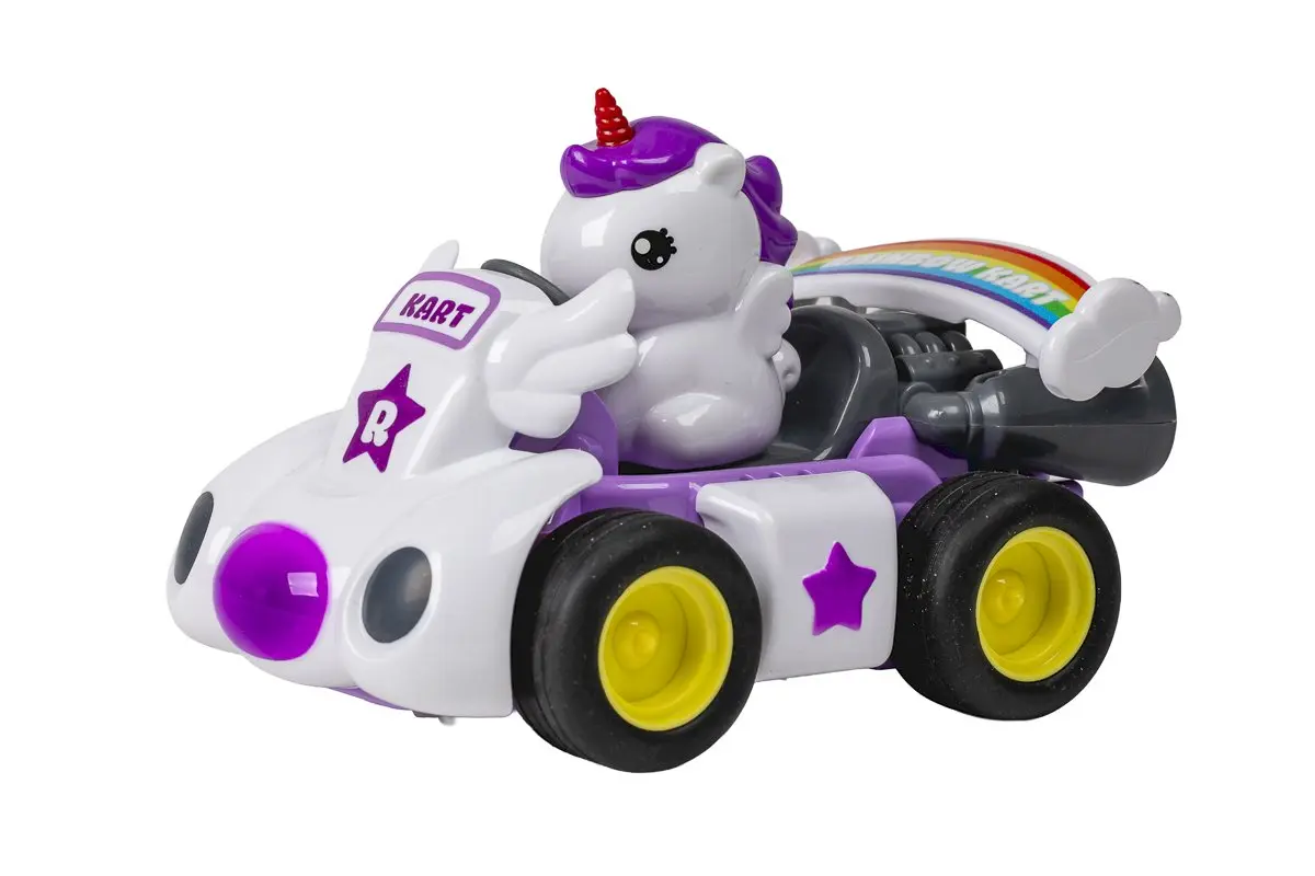 TEC-TOY Unicorn RC Kart with Lights and Sound 2.4GHz