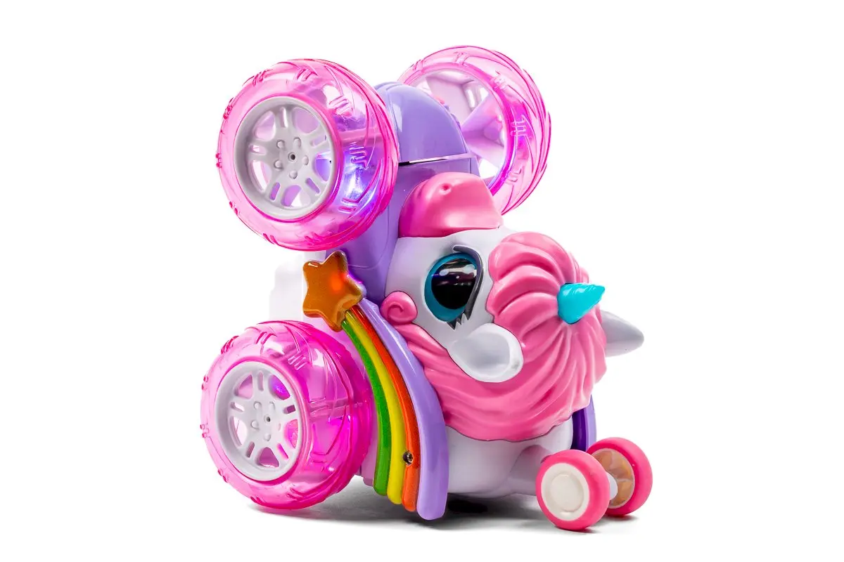 TEC-TOY Unicorn RC Car 2.4GHz 3.7V 500mAh with Lights - Pink
