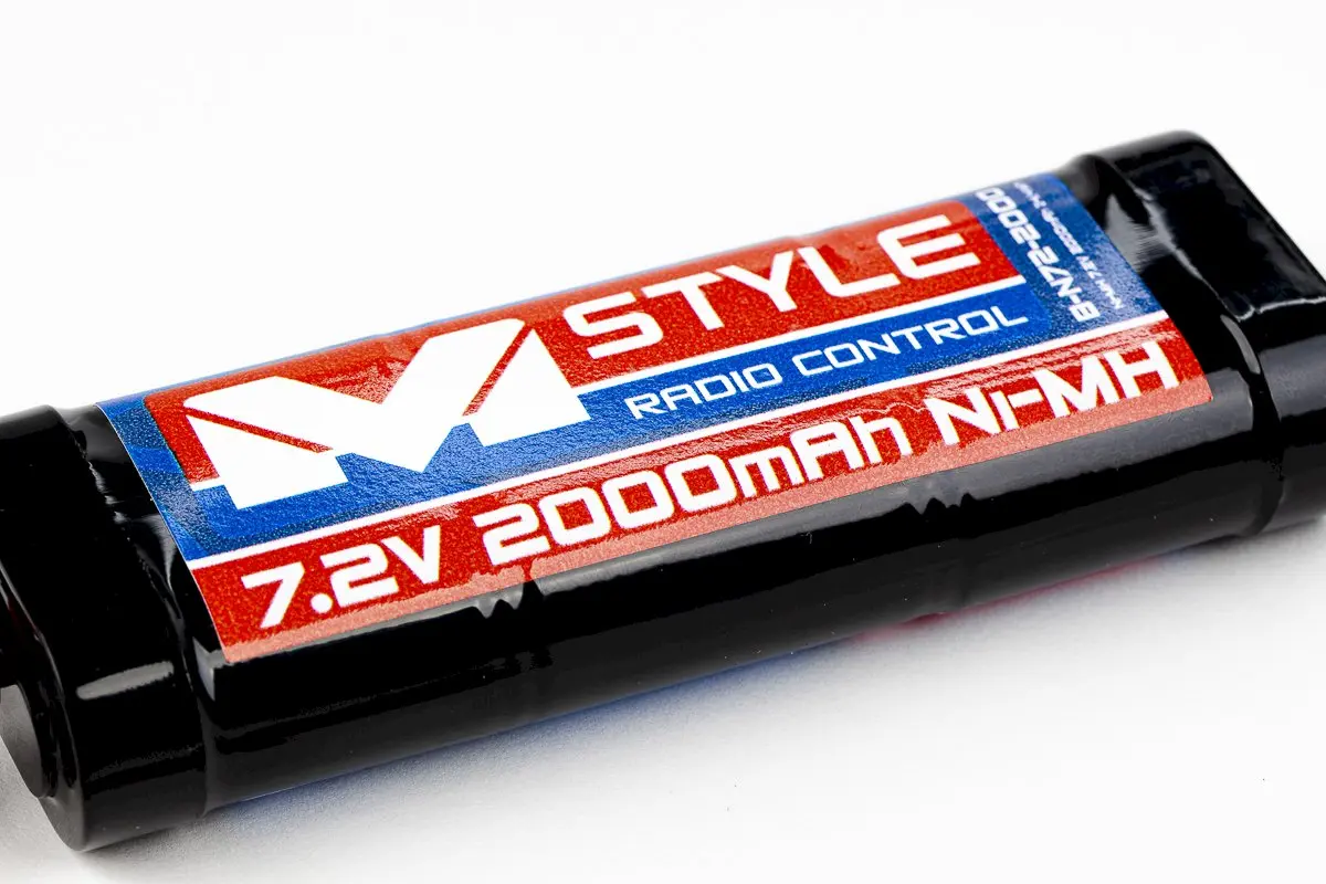 Mstyle 7.2V 2000mAh NiMh Stick Pack, w/ Tamiya Plug