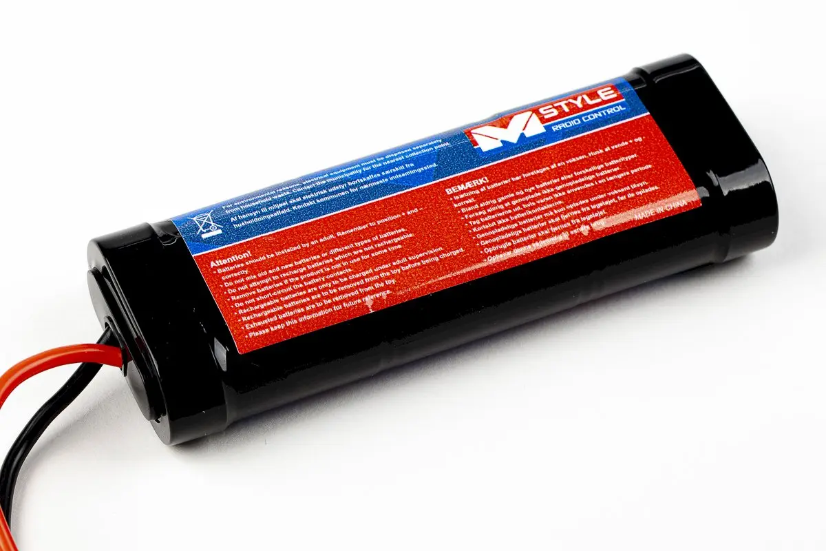 Mstyle 7.2V 2000mAh NiMh Stick Pack, w/ Tamiya Plug