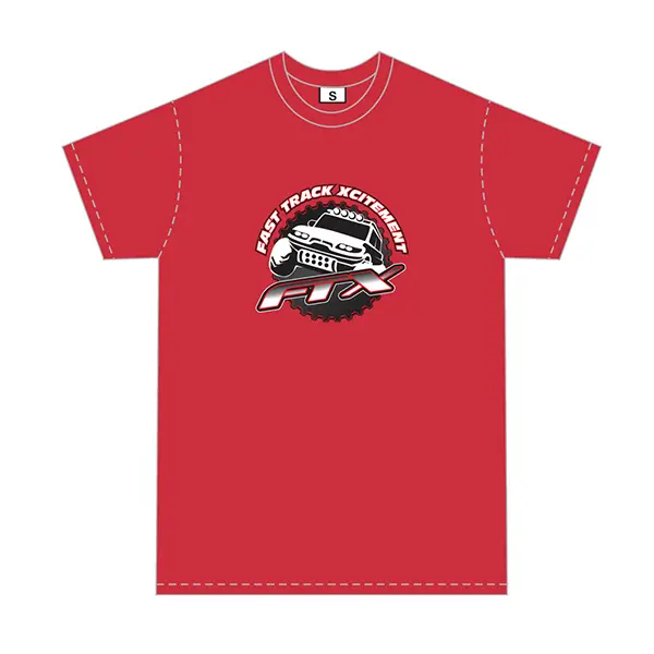 FTX Gear Logo Brand T-Shirt Red – Small