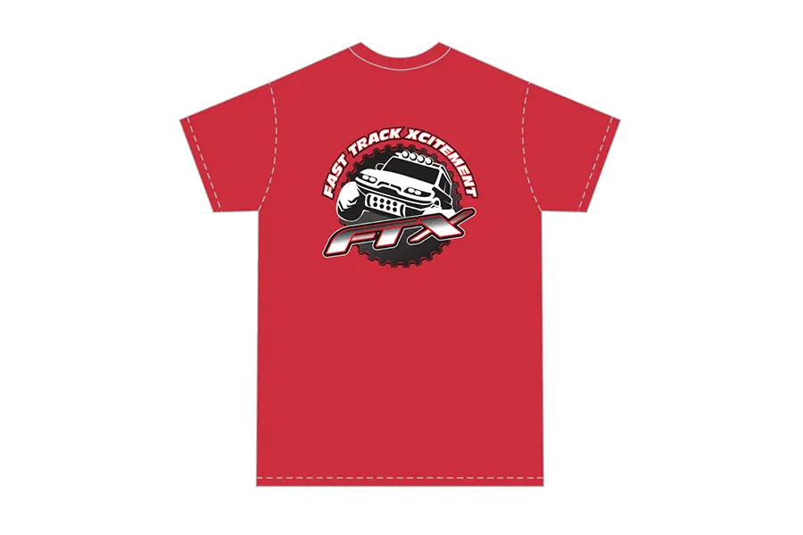 FTX Gear Logo Brand T-Shirt Red – x Large