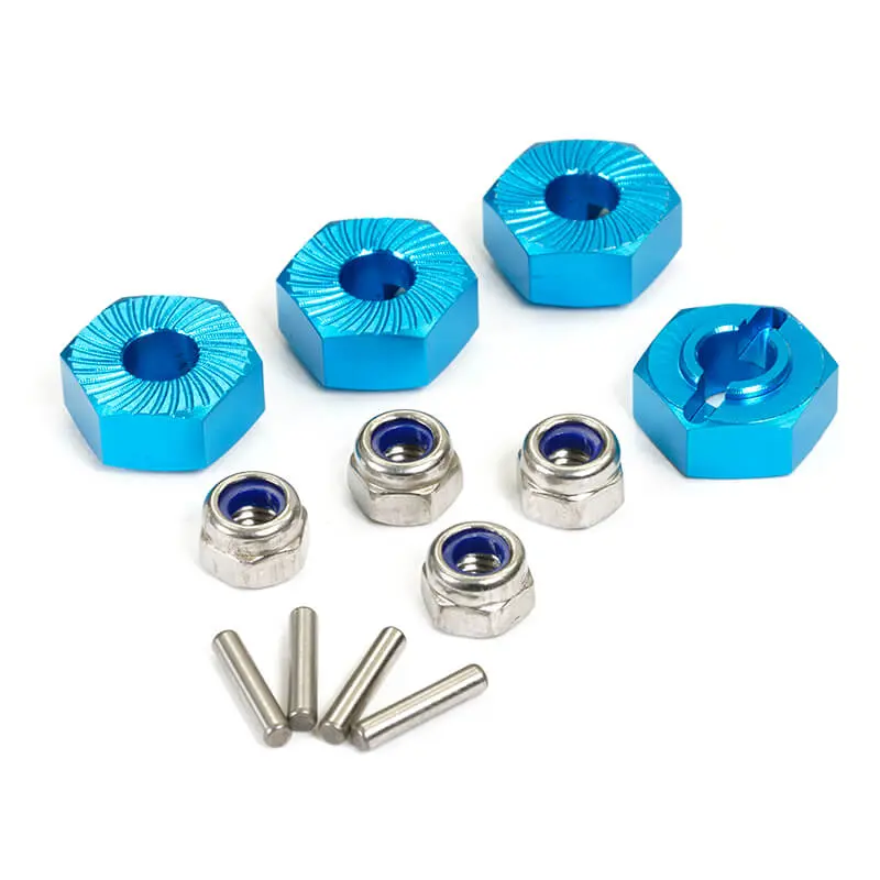 FTX Rokatan/Ramraider Aluminium Wheel Hexes (4)