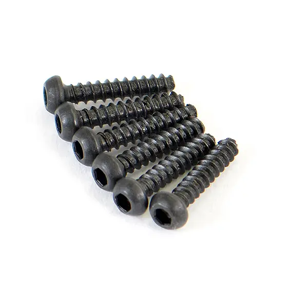 FTX Round Head Self Tapping Hex Screw 6pcs2*10