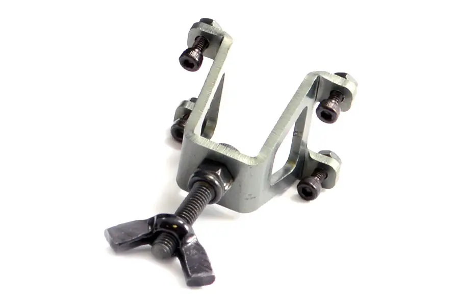 FTX Outback Spare Tyre Mount & Tyre/6 Hex Wheel Black