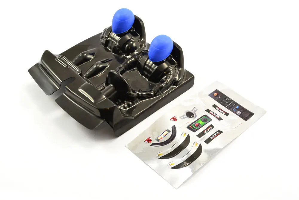 FTX Outlaw Driver Cockpit W/Blue Decals