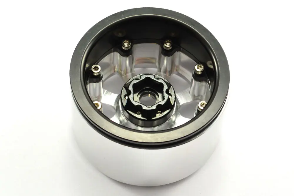 FTX Outlaw Aluminium Beadlock 2.2" Wheels (Pr)