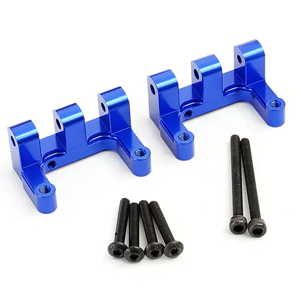 FTX Mauler Aluminium Centre Link Ball Mounts (2pcs) – Blue
