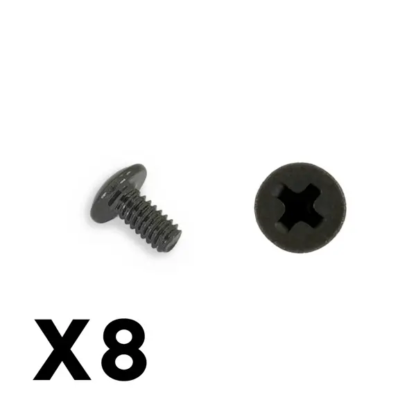 FTX Outback Mini 3.0 Button Head Metric Hex Screw 2x4 (8pc)