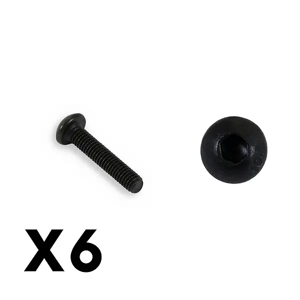 FTX Button Head Hex Screw 3 x 15mm