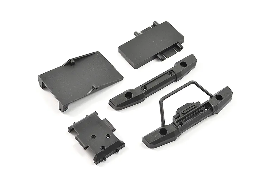 FTX Mini Outback 2.0 Fr/Rr Bumpers & Electronics Mounts