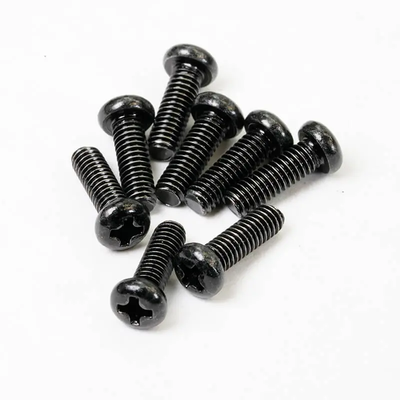 FTX Outback Ranger XC Round Head M2.5 x 8mm Screws (8pc)