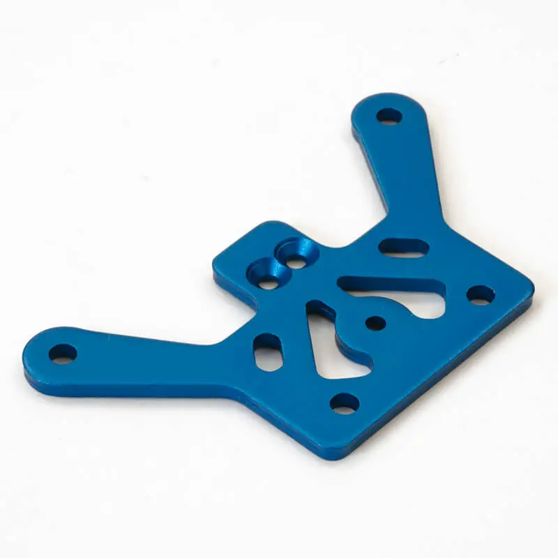 FTX DR8 Front Upper Plate Blue