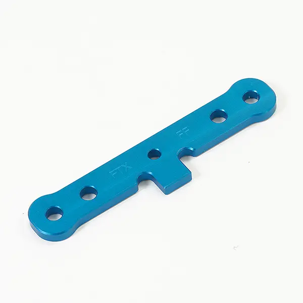 FTX DR8 Front Ff Alum. Lower CNC Suspension Mount – Blue