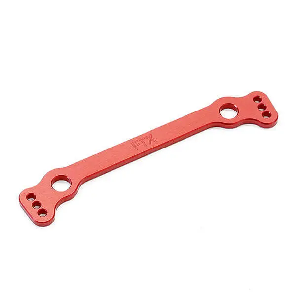 FTX DR8 Steering Ackerman 3mm Brace CNC Aluminium – Red