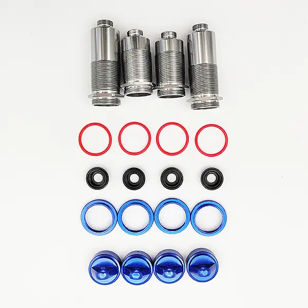 FTX DR8 Shock Body & Cap Set Blue