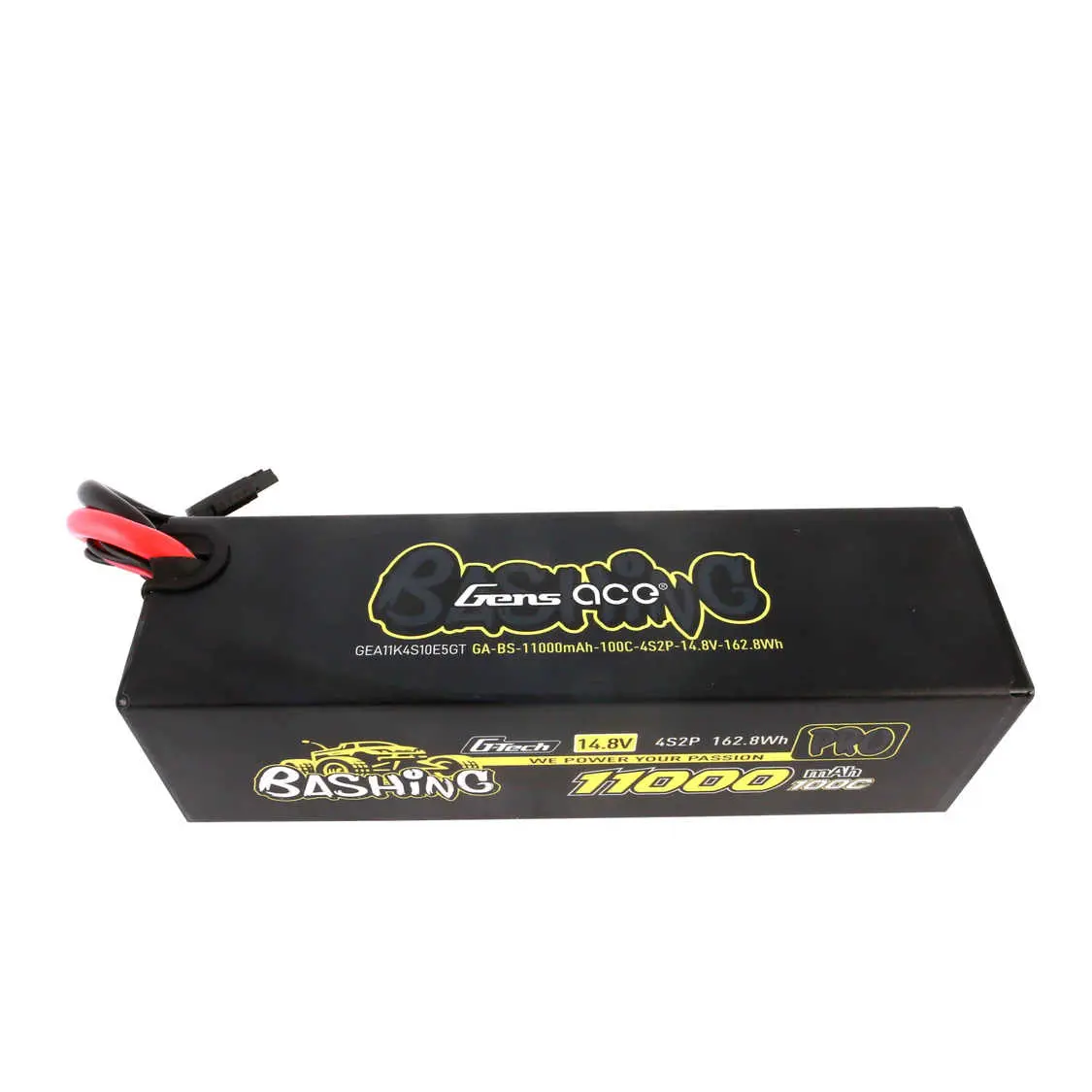 Gens Ace Extreme LiPo 4S 14.8V 11000mAh 100C EC5 178x52x53mm 985g G-Tech