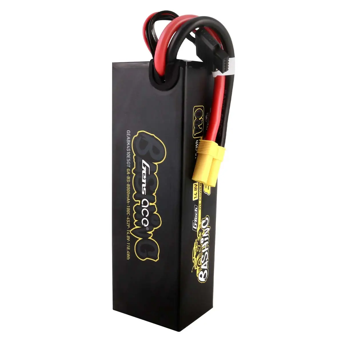 Gens Ace Extreme LiPo 4S 14.8V 8000mAh 100C EC5 157x53x42mm 760g G-Tech