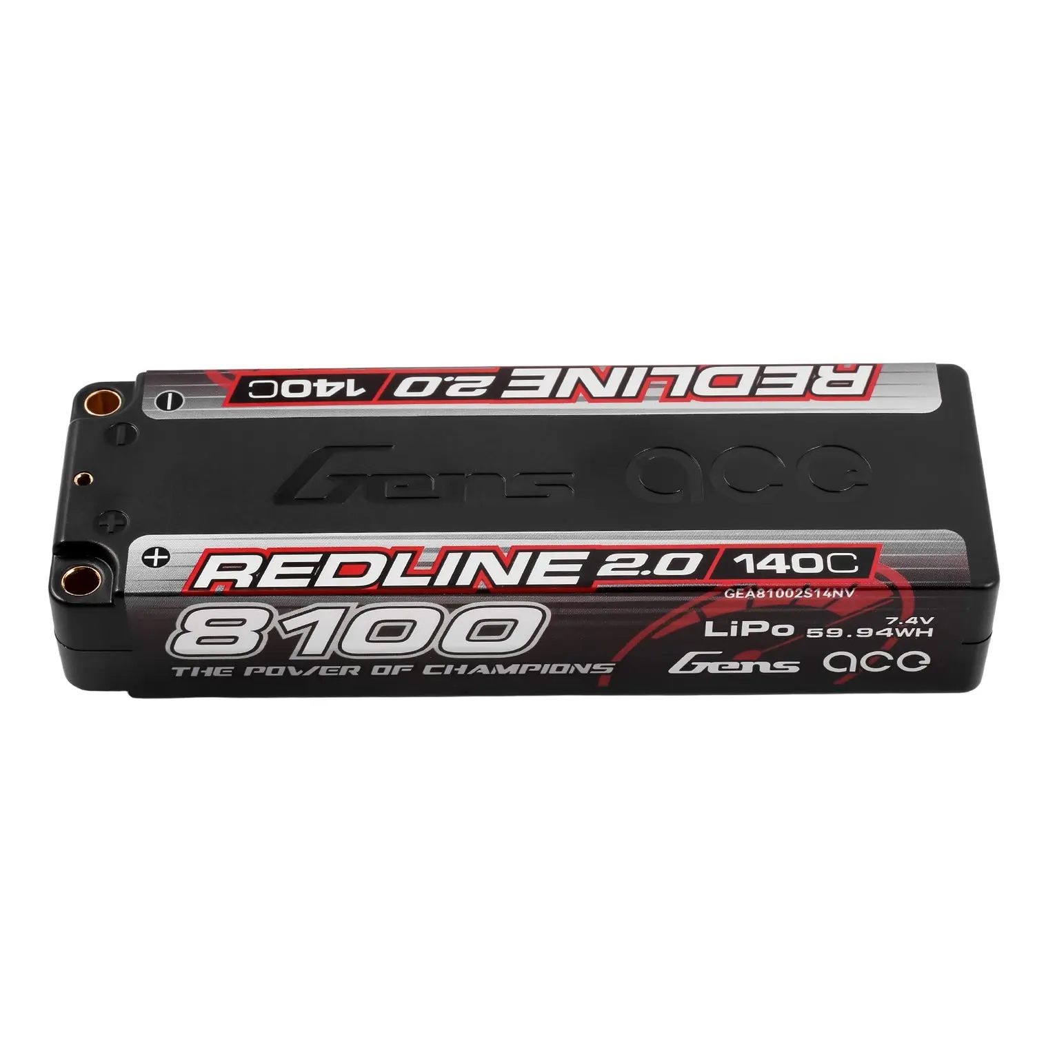 Gens Ace Redline 2.0 2S 7.4V 8100mAh 140C 138x46.5x25mm 320g