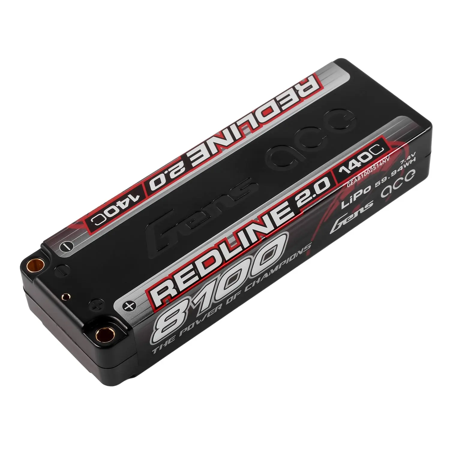 Gens Ace Redline 2.0 2S 7.4V 8100mAh 140C 138x46.5x25mm 320g