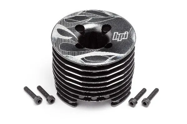 HPI Racing Aluminium Heatsink Head Gunmetal (F3.5 Pro)