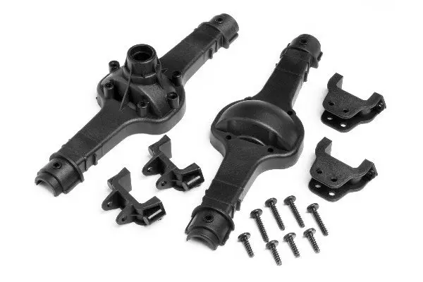 HPI Racing Axle/Differential Case Set (Front/Rear)