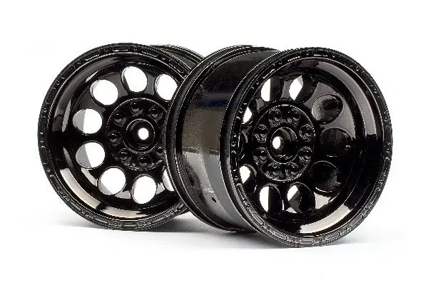 HPI Racing Bullet St Wheels Black Chrome (Pr)