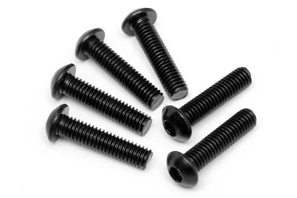 HPI Racing Button Head Screw M6X25Mm (Hex Socket/6Pcs)