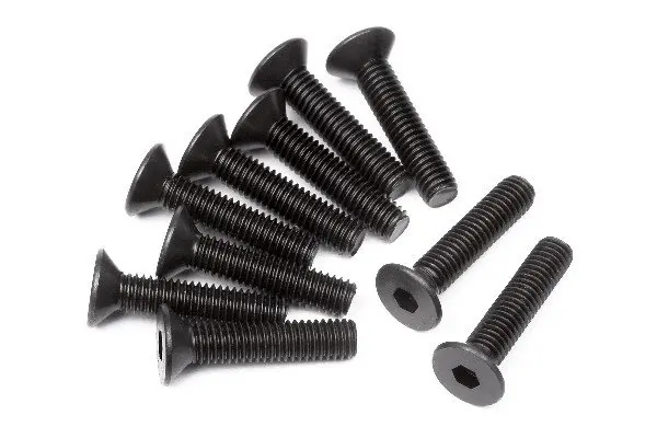 HPI Racing Flat Head Screw M3X14Mm (Hex Socket/10Pcs)