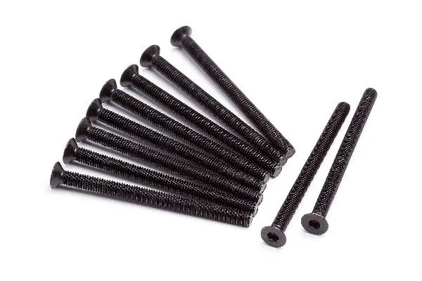 HPI Racing Flat Head Screw M3X40Mm (Hex Socket/10Pcs)
