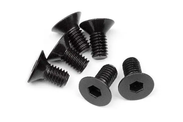 HPI Racing Flat Head Screw M6X12Mm (Hex Socket/6Pcs)