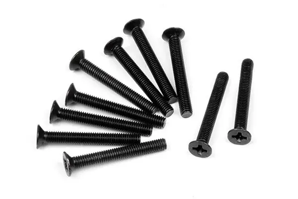HPI Racing Flathead Screw M3X24Mm (10Pcs)