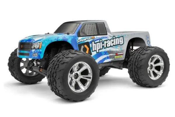 HPI Racing Jumpshot MT V2 Painted Bodyshell - Blue/Silver