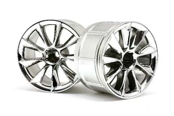 HPI Racing Lp35 Wheel Atg Rs8 Chrome (2Pcs)