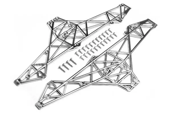 HPI Racing Main Chassis Set (Matte Chrome)