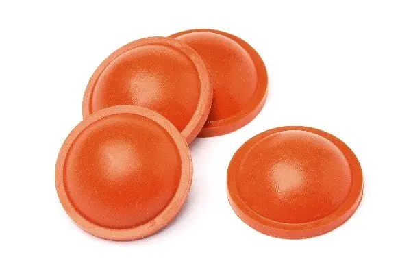 HPI Racing Red Shock Membranes (4 Pcs)