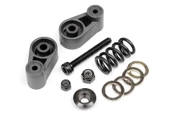 HPI Racing Servo Saver Set (Gunmetal)