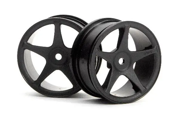 HPI Racing Super Star Wheels 26Mm Black (1Mm Offset)