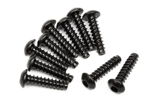 HPI Racing Tp. Button Head Screw M3X12Mm (Hex Socket/10Pcs)