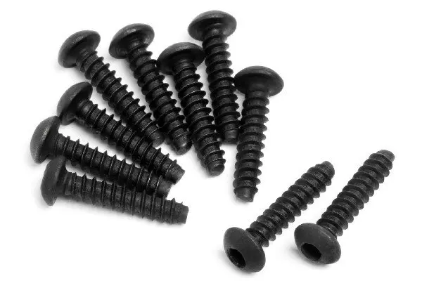 HPI Racing TP. Button Head Screw M3x14mm (10pcs)