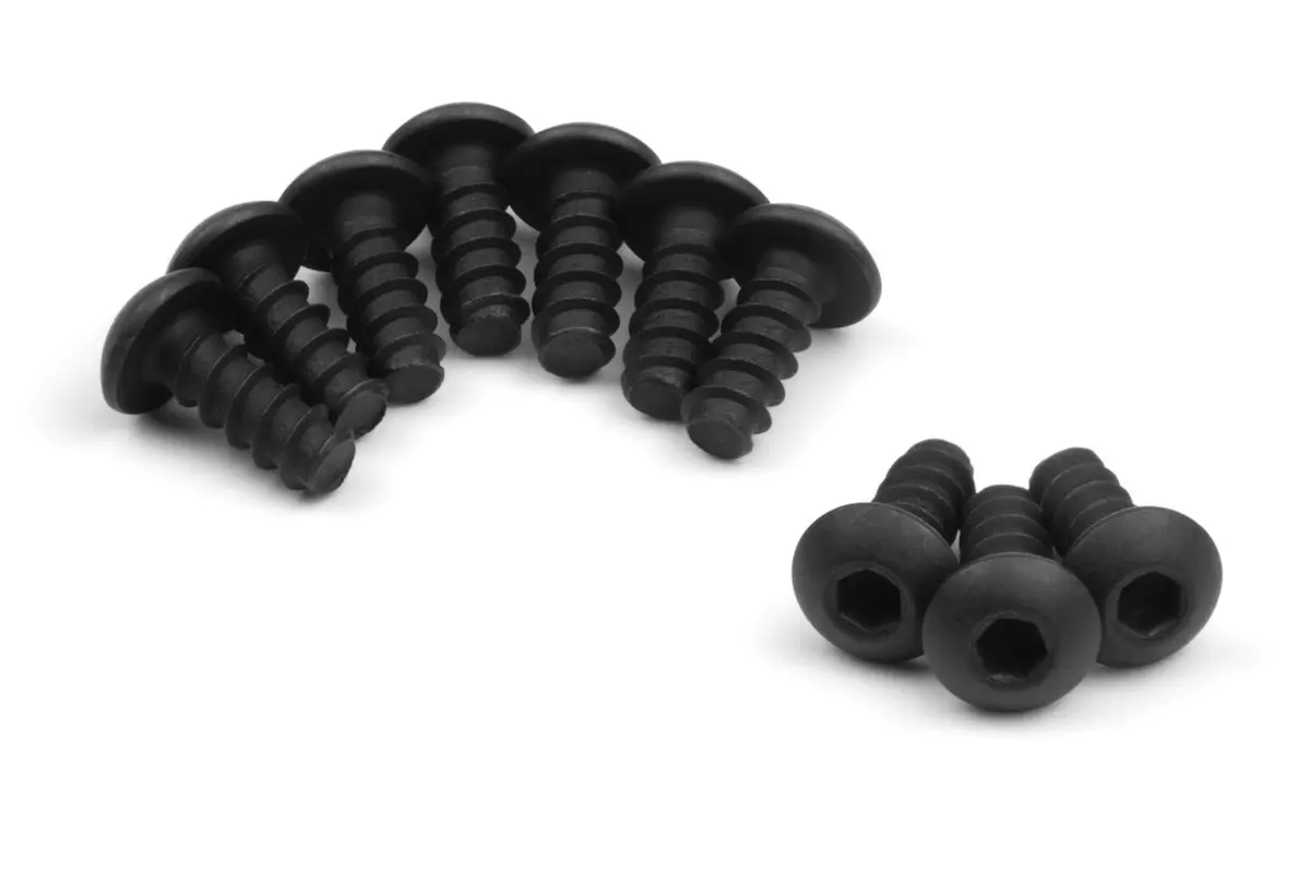 HPI Racing TP. BUTTON HEAD SCREW M4x10mm (HEX SOCKET/10pcs)