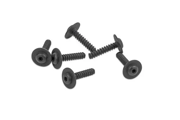 HPI Racing TP. Flanged Screw M2.6x12mm (Hex Socket/6pcs)