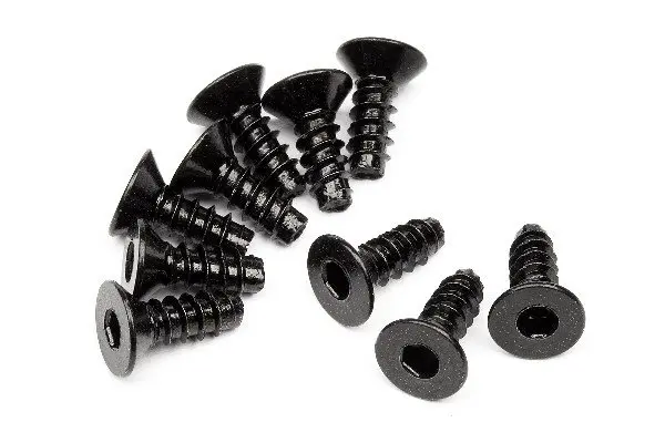 HPI Racing Tp. Flat Head Screw M3X8Mm (Hex Socket/10Pcs)