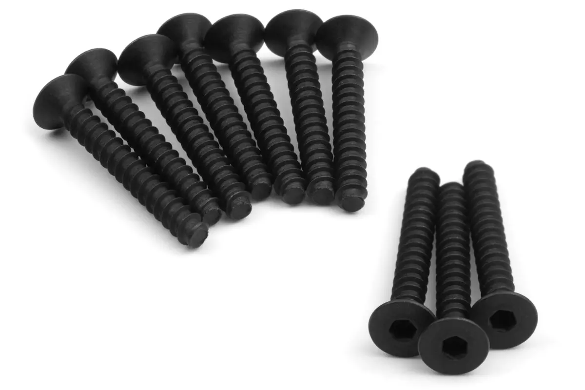 HPI Racing TP. FLAT HEAD SCREW M4x30mm (HEX SOCKET/10pcs)